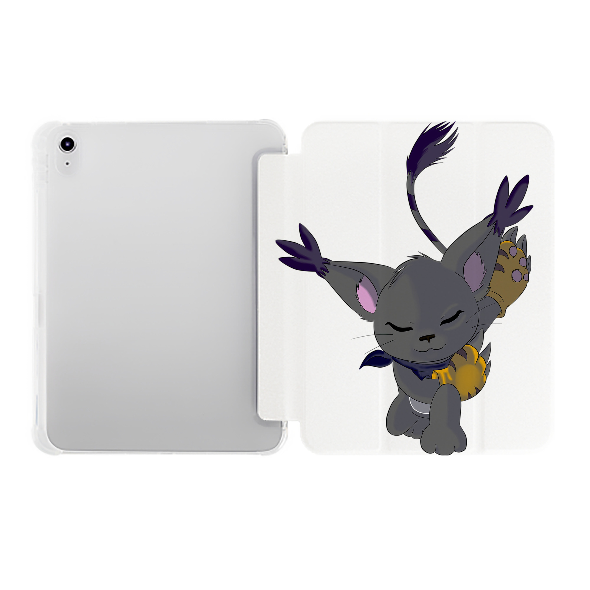 （画像用） Digimon デジタルモンスター/デジモン IPad ケース ペン収納付き 三つ折りスタンド PUレザー×シリコン 対応機種9.5/10.5/10.9インチ